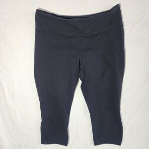 Patagonia Leggings Womens Large Black Stretch High Rise Elastic Waist Gym Yoga